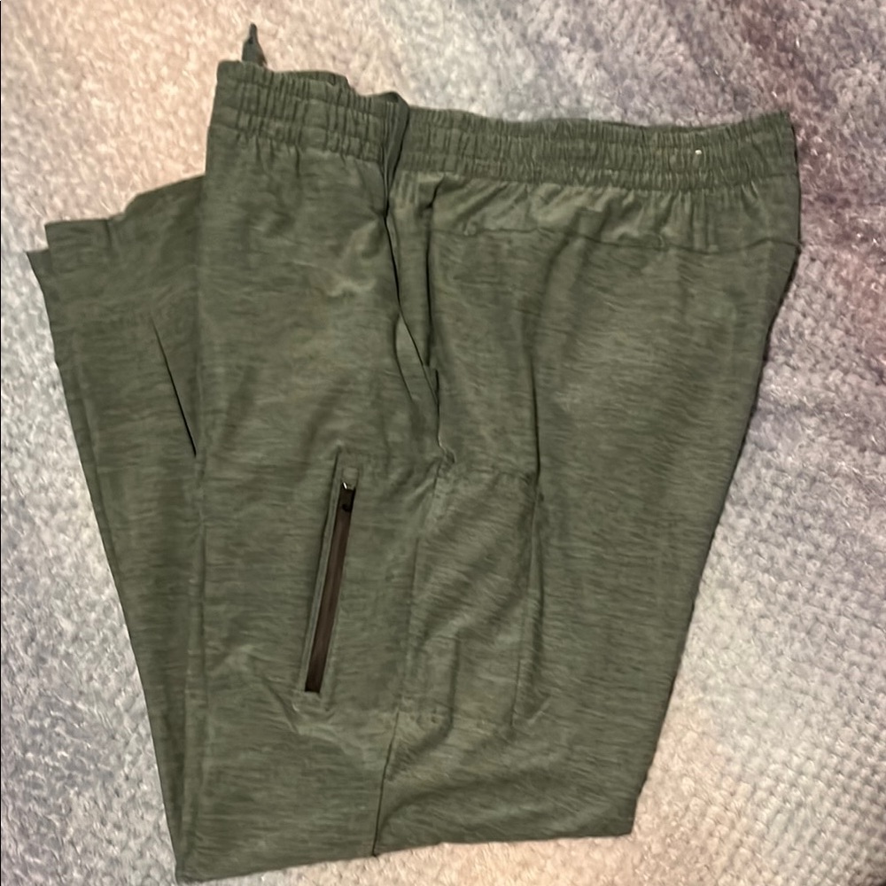 Men's FLX DriFit Green Jogger Pants